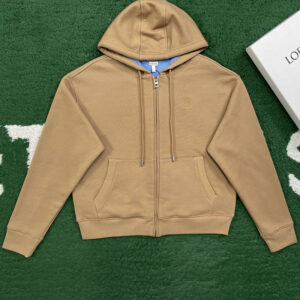 로에베 【잔디집】 코튼 후드 집업（레어）