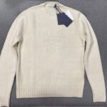 프라다 【TJ공장】 로고 자수 울 캐시미어 니트（터보）