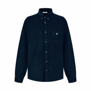 셀린느 【잔디집2】 트리옹프 자수 릴렉스드 셔츠（세븐）