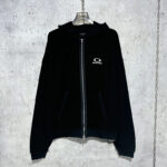 발렌시아가 【사슬공장】 24SS 후드 집업 스웨트셔츠 로고