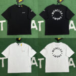 몽클레어 【잔디집】 FRGMT x 로고 모티프 반팔 티셔츠（레어）