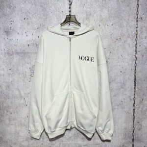 발렌시아가 【사슬공장】 VOGUE 보그 후드 집업