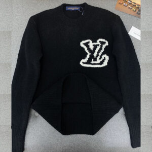 루이비통 【TJ공장】 LV 인타르시아 크루넥 니트（터보）