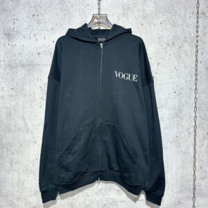 발렌시아가 【사슬공장】 보그 VOGUE 후드 집업