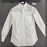 톰브라운 【TJ공장】 포플린 히든 삼선 클래식 셔츠（터보）