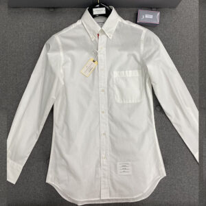 톰브라운 【TJ공장】 포플린 히든 삼선 클래식 셔츠（터보）