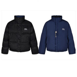 발렌시아가 【잔디집2】 리버시블 푸퍼 다운 패딩 자켓（세븐）