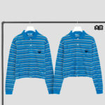 프라다 【YD공장】 스트라이프 폴로 셔츠 코튼