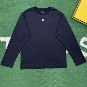 펜디 【잔디집】 FF 스몰 메탈 긴팔 티셔츠 (레어)