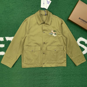 버버리 【잔디집】 폭스 개버딘 자켓（레어）
