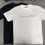 디올 【터보】 Couture 꾸뛰르 디스트레스드 이펙트 반팔 티셔츠（TJ공장）