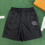 루이비통 【잔디집】 LV 플라워 시그니처 실크 숏 팬츠 (레어)