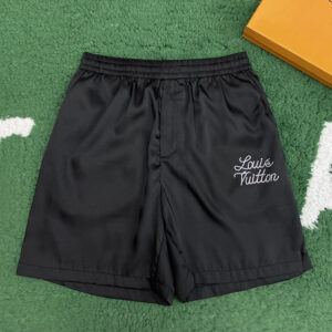 루이비통 【잔디집】 LV 플라워 시그니처 실크 숏 팬츠 (레어)