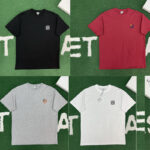 로에베 【잔디집】 아나그램 로고 반팔 티셔츠（레어）