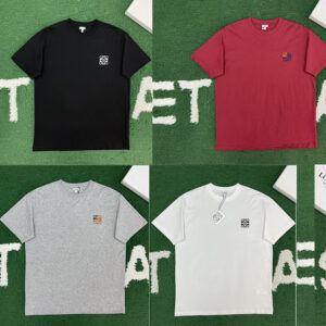 로에베 【잔디집】 아나그램 로고 반팔 티셔츠（레어）