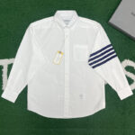 톰브라운 【잔디집】 옥스포드 사선완장 루즈핏 셔츠（레어）