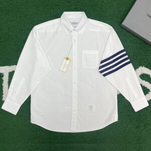 톰브라운 【잔디집】 옥스포드 사선완장 루즈핏 셔츠（레어）