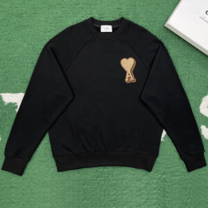 아미 【잔디집】 드 꾀흐 하트 코튼 스웨트셔츠 맨투맨 로고 (레어)