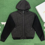 디올 【잔디집】 오블리크 블루종 후디 자켓 (레어)