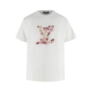 루이비통 【잔디집2】 x 니고 LV 블라썸 벚나무 엠브로이더드 티셔츠 (세븐)