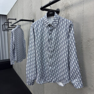 디올 【사슬공장】 오블리크 오버셔츠