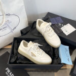 프라다 다운타운 나파 레더 스니커즈