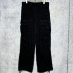 프라다 【사슬공장】 트라이앵글 카고 팬츠 코듀로이 로고