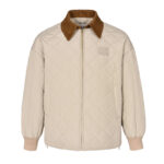 미우미우 [잔디집2] 퀼팅 자켓 로고 패치 (세븐)