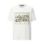 루이비통 【잔디집2】 시그니처 프린트 옵티컬 반팔 티셔츠（세븐） 하우스