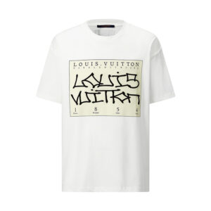 루이비통 【잔디집2】 시그니처 프린트 옵티컬 반팔 티셔츠（세븐） 하우스