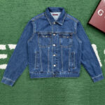 구찌 【잔디집】 코튼 데님 홀스빗 자켓 （레어）