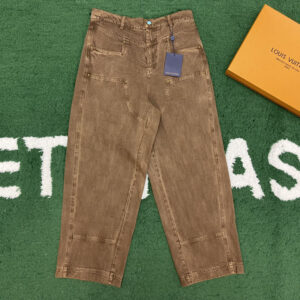 루이비통 【잔디집】 다미에 워크웨어 데님 팬츠（레어）