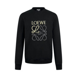 로에베 [잔디집2] 아나그램 맨투맨 로고 자수