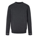 루이비통 【잔디집2】 캐시미어 풀오버 니트 스웨터 그레이 （세븐）