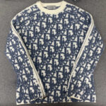 디올 【TJ공장】 오블리크 스웨터 버진 울 코튼 블렌드 (터보) 스웨터