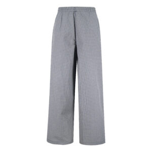 발렌시아가 【잔디집2】 코튼 린넨 체크 트라우저 (세븐)