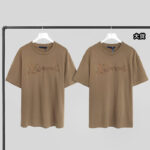 루이비통 【YD공장】 LV 러버 로프 로고 시그니처 코튼 티셔츠