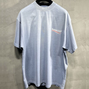 발렌시아가 빈티지 웨이브로고 반팔 티셔츠