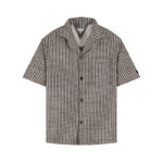 보테가베네타 【잔디집2】 비스코스 체크 셔츠（세븐）