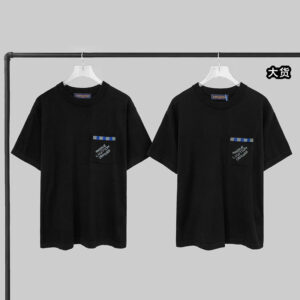 루이비통 【YD공장】 다미에 비즈 엠벨리시드 크루넥 티셔츠