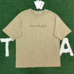 아크네 【잔디집】 로고 반팔 티셔츠（레어）