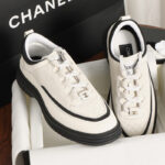 샤넬 【HAPPY】 25B CC로고 퀼팅 스니커즈 (터보)