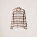 미우미우 【YD공장】 스틀라이프 긴팔 폴로 셔츠