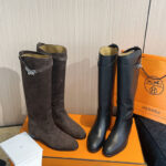 에르메스 켈리 점핑 롱 부츠