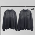 프라다 [YD공장] 오버사이즈 가먼트 다이 코튼 스웨트셔츠