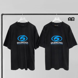 발렌시아가 【YD공장】 오버사이즈 반팔 티셔츠 서핑