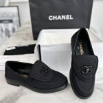 샤넬 【TJ공장】 CC로고 캔버스 턴락 로퍼 (터보)