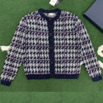 디올 【잔디집】 24ss 까나쥬 트위드 가디건（레어）