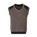 루이비통 【잔디집2】 LV 코튼 스티치 자카드 베스트（세븐）