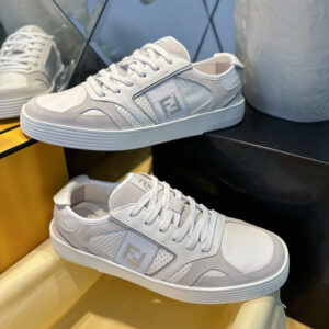 펜디 【TJ공장】 스텝 레더 남성 스니커즈（터보）